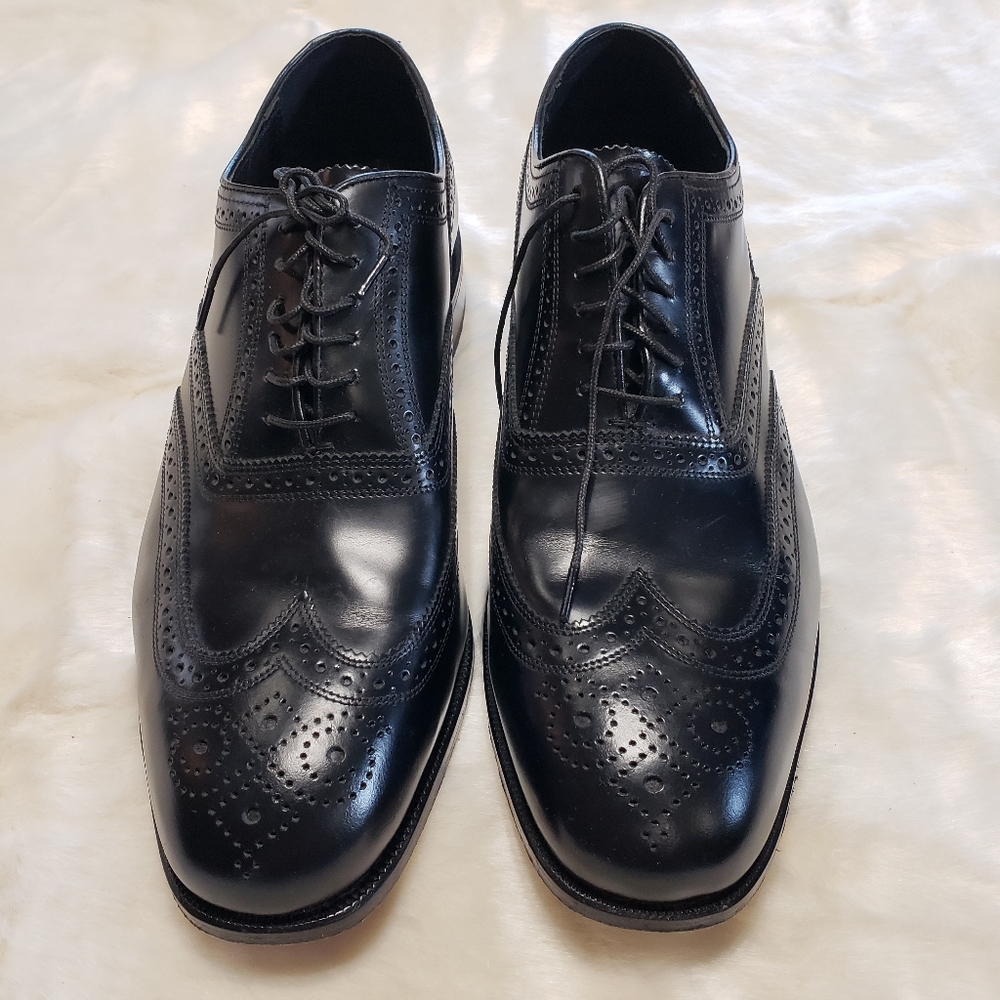 Florsheim Lexington Oxford Black Leather Size 11D
